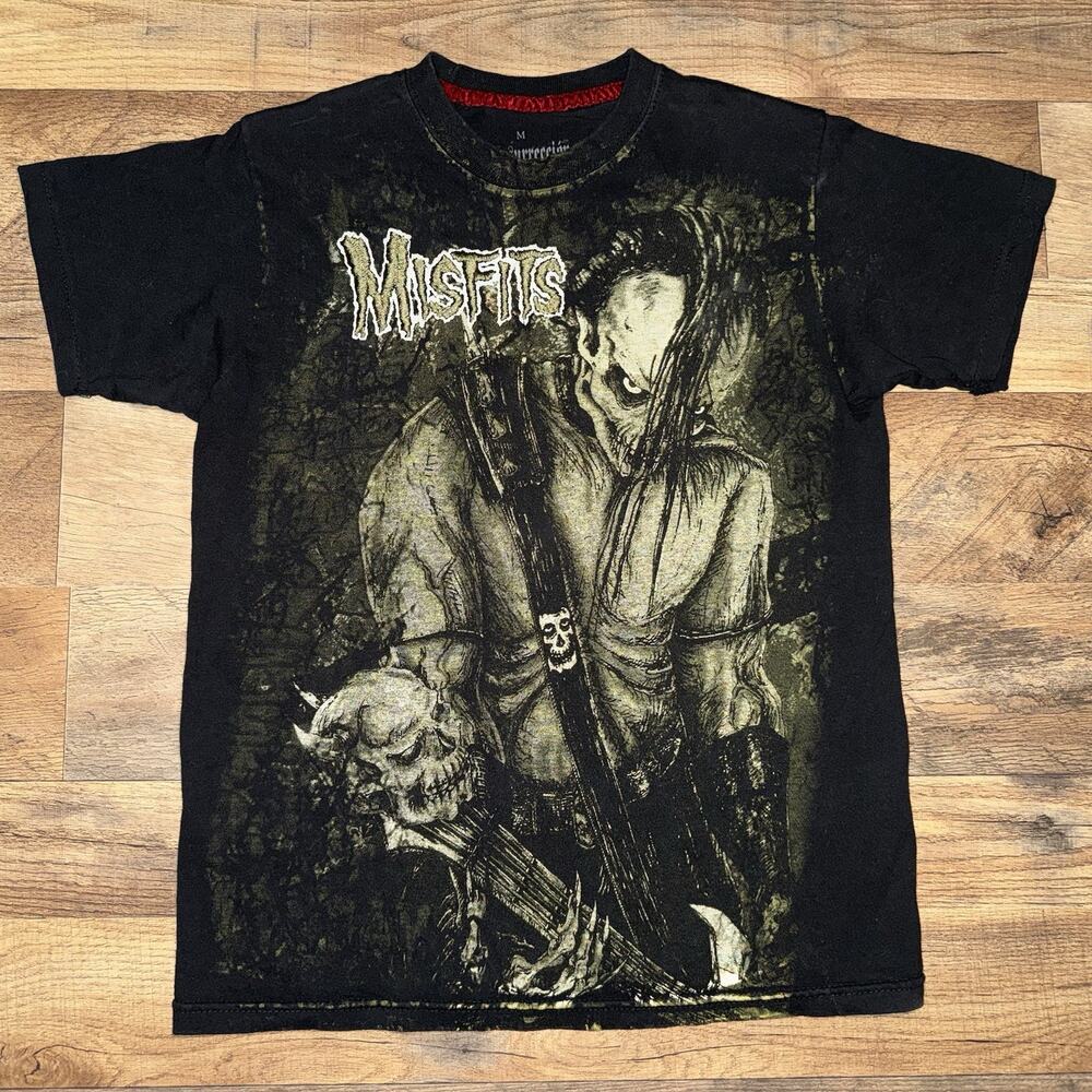 Misfits Band Tee Resurreccion Clothing Co Size Medium Embroidered